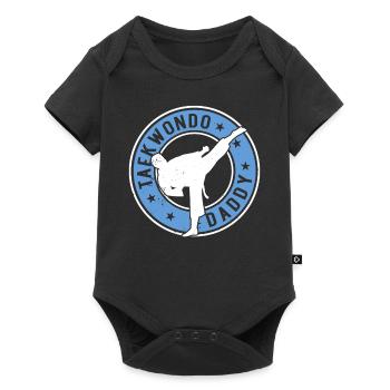 Taekwondo Daddy Taekwondo Fighter Taekwondo Daddy - Baby Premium short-sleeve bodysuit - black - Front