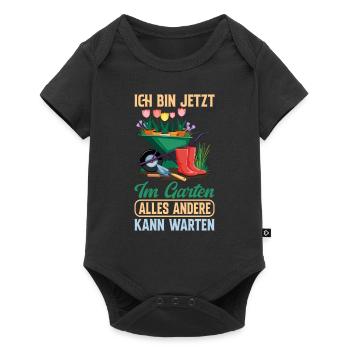 Garden Gardening Plants Gardeners Hobby Gardeners - Baby Premium short-sleeve bodysuit - black - Front