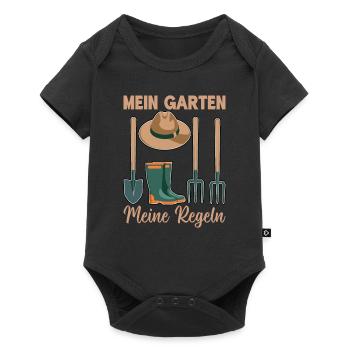 Garden Gardening Plants Gardeners Hobby Gardeners - Baby Premium short-sleeve bodysuit - black - Front