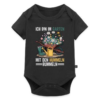 Garden Gardening Plants Gardeners Hobby Gardeners - Baby Premium short-sleeve bodysuit - black - Front