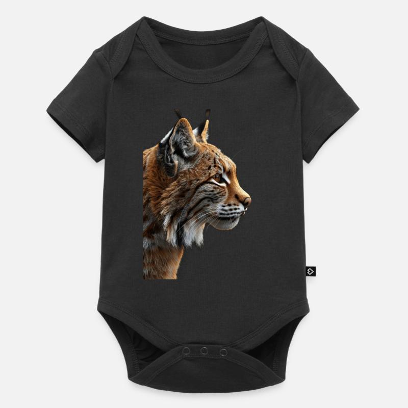 Rotluchs - Baby Premium Kurzarmbody - Schwarz