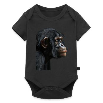 Bonobo - Baby Premium short-sleeve bodysuit - black - Front