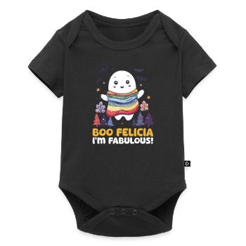 Gay Halloween Boo Felicia, I'M Fabulous! - Baby Premium short-sleeve bodysuit - black - Front