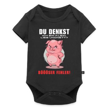 Pig Tshirt Funny Funny Humor Women Cute - Baby Premium short-sleeve bodysuit - black - Front