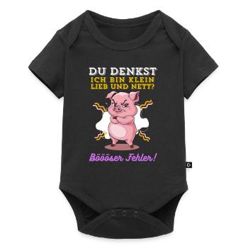 Pig Tshirt Funny Funny Humor Women Cute - Baby Premium short-sleeve bodysuit - black - Front