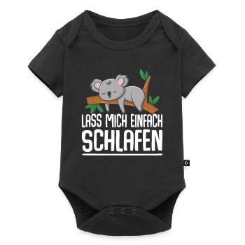 Just Let Me Sleep Sleeping T-Shirt - Baby Premium short-sleeve bodysuit - black - Front