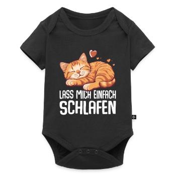 Just Let Me Sleep Sleeping T-Shirt - Baby Premium short-sleeve bodysuit - black - Front