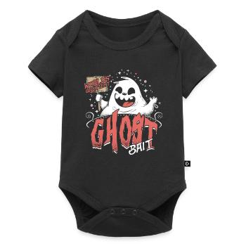 Geisterköder Worlds Greatest Ghost Bait - Baby Premium Kurzarmbody - Schwarz - Vorne