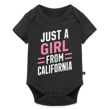 Californie États-Unis Amérique - Body à manches courtes Premium Bébé - noir - Devant