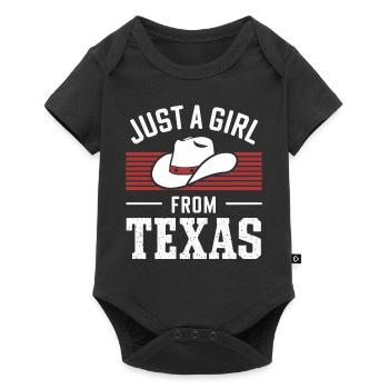 État du Texas Texans Texas - Body à manches courtes Premium Bébé - noir - Devant