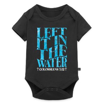 Baptism Baptized Christian Jesus God - Bible - Baby Premium short-sleeve bodysuit - black - Front