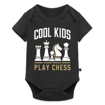 Chess Chess Player - Baby Premium short-sleeve bodysuit - black - Front
