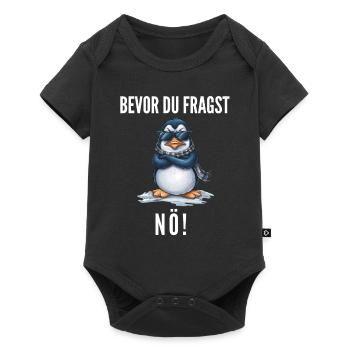 Penguin Tshirt Funny Funny Humor Sarcasm Funny - Baby Premium short-sleeve bodysuit - black - Front