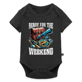 Fossil Hunter Ready For The Weekend Geologist - Baby Premium short-sleeve bodysuit - black - Front