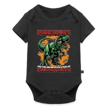 Paleontology Dinosaurs Are The Fossil Collector - Baby Premium short-sleeve bodysuit - black - Front