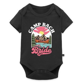 Vieille fille - Body à manches courtes Premium Bébé - noir - Devant