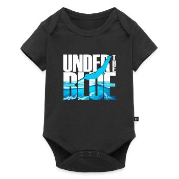 Taucher Sporttauchen Tauchen - Baby Premium Kurzarmbody - Schwarz - Vorne