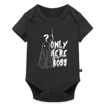 Appât fantôme Halloween Parapsychologie - Body à manches courtes Premium Bébé - noir - Devant