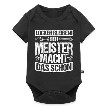 Maîtrise artisan mécatronicien technicien examen de mécanicien - Body à manches courtes Premium Bébé - noir - Devant