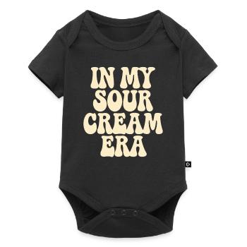 In My Sour Cream Era For Sour Cream Food Sauce - Baby Premium short-sleeve bodysuit - black - Front