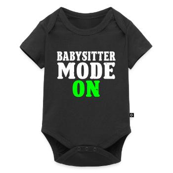 Baby-sitter Babysitting - Body à manches courtes Premium Bébé - noir - Devant