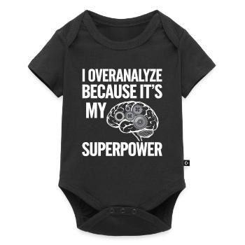 Mental Health Advocate Therapy Support Emotional - Baby Premium short-sleeve bodysuit - black - Front