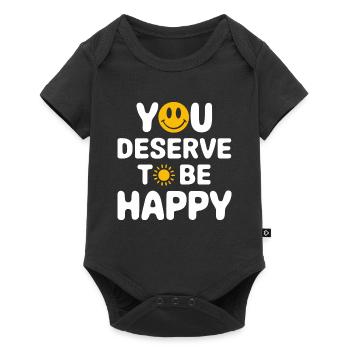 Mental Health Advocate Therapy Support Emotional - Baby Premium short-sleeve bodysuit - black - Front