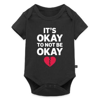 Mental Health Advocate Therapy Support Emotional - Baby Premium short-sleeve bodysuit - black - Front