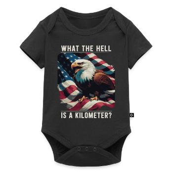 Funny, sarcasm, sarcastic humor, irony - Baby Premium short-sleeve bodysuit - black - Front