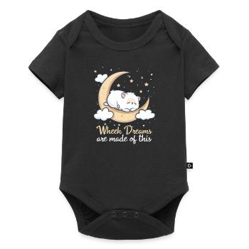 Guinea Pig Wheek Dreams Are Made Of This - Baby Premium short-sleeve bodysuit - black - Front