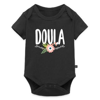 Doula Gift Doula Doulas - Baby Premium short-sleeve bodysuit - black - Front
