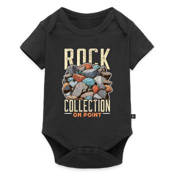Géologue Collection de roches On Point Rockhounding - Body à manches courtes Premium Bébé - noir - Devant