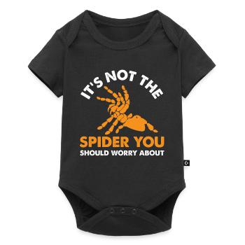 ce n’est pas l’araignée dont vous devriez vous soucier Design - Body à manches courtes Premium Bébé - noir - Devant