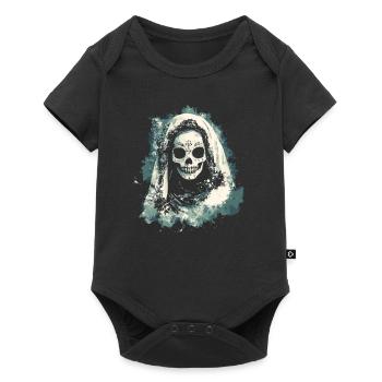 Day of the Dead La Catrina Skull Design - Baby Premium short-sleeve bodysuit - black - Front