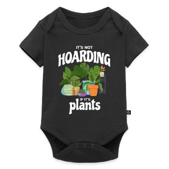 It's Not Hoarding If It's Plants Plant - Baby Premium short-sleeve bodysuit - black - Front