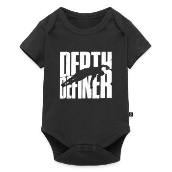 Plongeur Plongée sous-marine Profondeur de plongée - Body à manches courtes Premium Bébé - noir - Devant