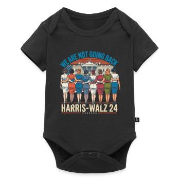 Nous ne reviendrons pas en arrière Harris-Walz 2024 Politique - Body à manches courtes Premium Bébé - noir - Devant