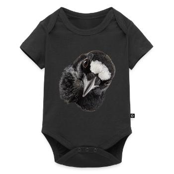 Pie - Body à manches courtes Premium Bébé - noir - Devant