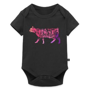Manx cat Manx cat Colorful - Baby Premium short-sleeve bodysuit - black - Front
