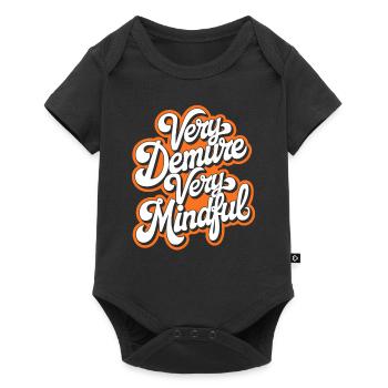 très sage, très attentif - Body à manches courtes Premium Bébé - noir - Devant