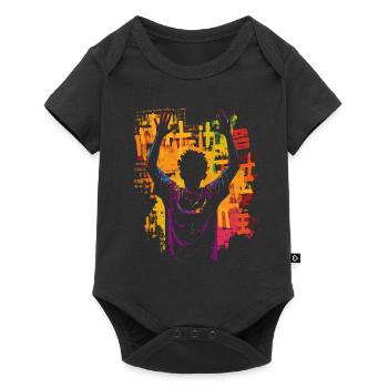 Afro American Resilience Black History Monthv - Baby Premium short-sleeve bodysuit - black - Front