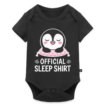 Penguin Penguins Animal - Baby Premium short-sleeve bodysuit - black - Front
