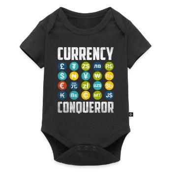 Trading Forex Trader Marché financier - Body à manches courtes Premium Bébé - noir - Devant