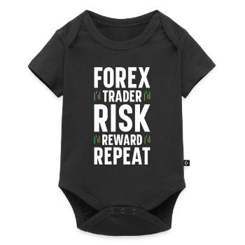 Trading Forex Trader Marché financier - Body à manches courtes Premium Bébé - noir - Devant