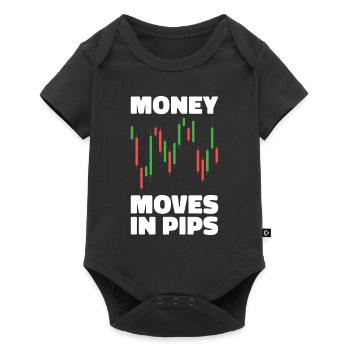 Trading Forex Trader Marché financier - Body à manches courtes Premium Bébé - noir - Devant