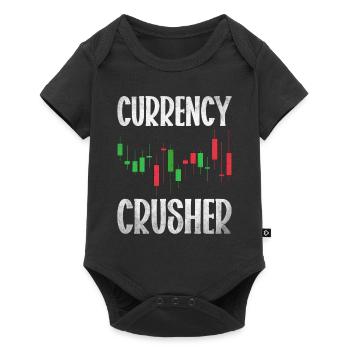 Trading Forex Trader Marché financier - Body à manches courtes Premium Bébé - noir - Devant