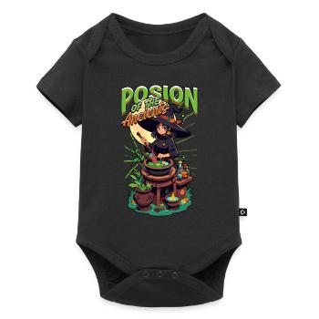 Pharmacist Herb Collector Pharmacist - Baby Premium short-sleeve bodysuit - black - Front