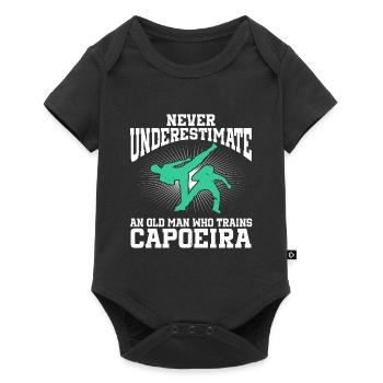 Capoeira Brésil Arts Martiaux Capoeira - Body à manches courtes Premium Bébé - noir - Devant
