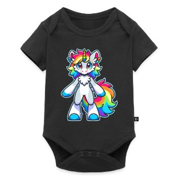 Furry Fandom Enthusiast Cosplay Fun and Fursuiting - Baby Premium short-sleeve bodysuit - black - Front