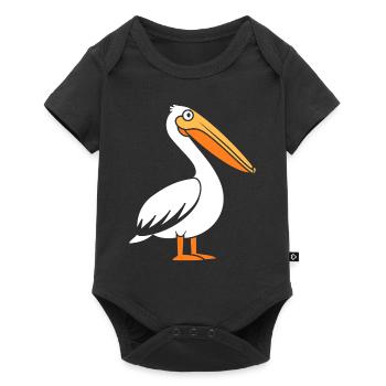 Pelican - Baby Premium short-sleeve bodysuit - black - Front